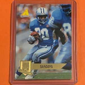 Barry Sanders #209 1995 Pinnacle Club Collection Football Trading Card